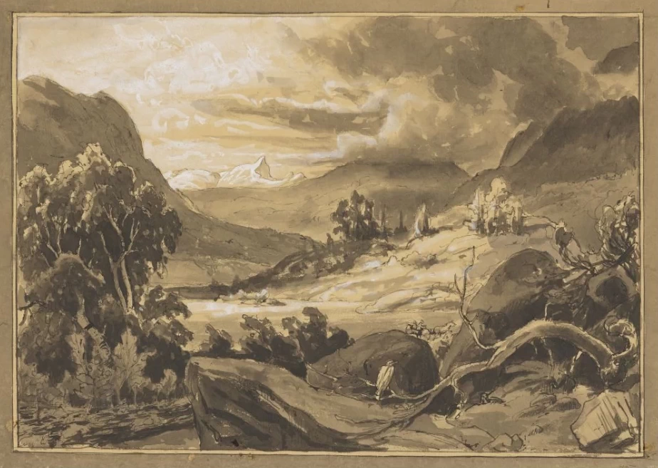Studio, Lessöe in Norvegia - 1837, National Museum Oslo